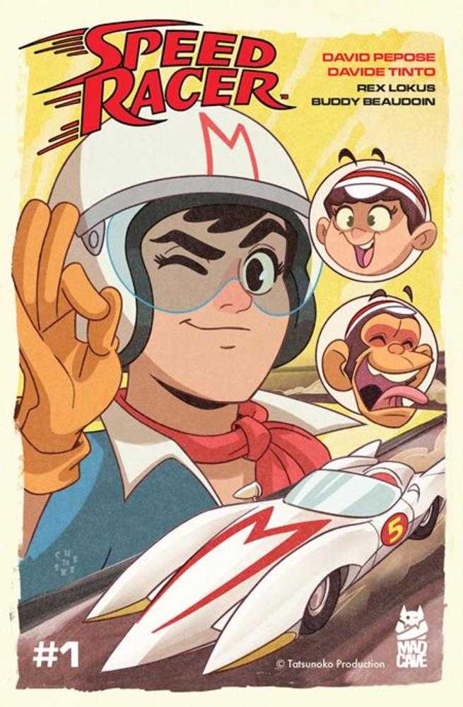 Speed Racer #1 Cover B Sean Galloway Retro Manga Variant | Dragon's Lair Comics and Fantasy Houston TX