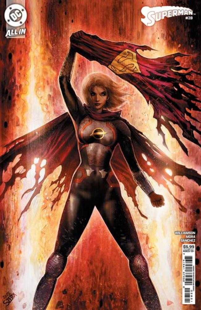 Superman #28 Cover B Nathan Szerdy Card Stock Variant | Dragon's Lair Comics and Fantasy Houston TX