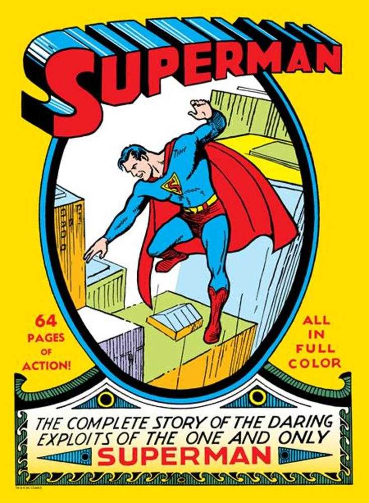 Superman #1 Facsimile Edition Cover A Joe Schuster & Leo O Mealia | Dragon's Lair Comics and Fantasy Houston TX