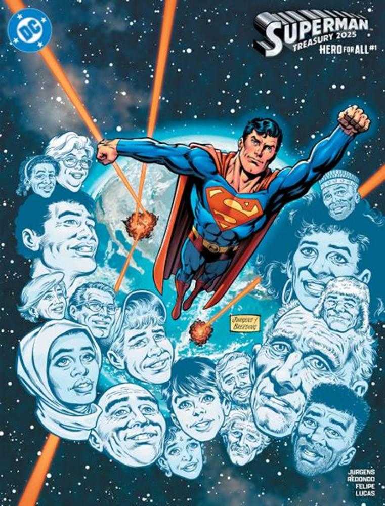Superman Treasury 2025 Hero For All #1 (One Shot) Cover B Dan Jurgens Variant | Dragon's Lair Comics and Fantasy Houston TX