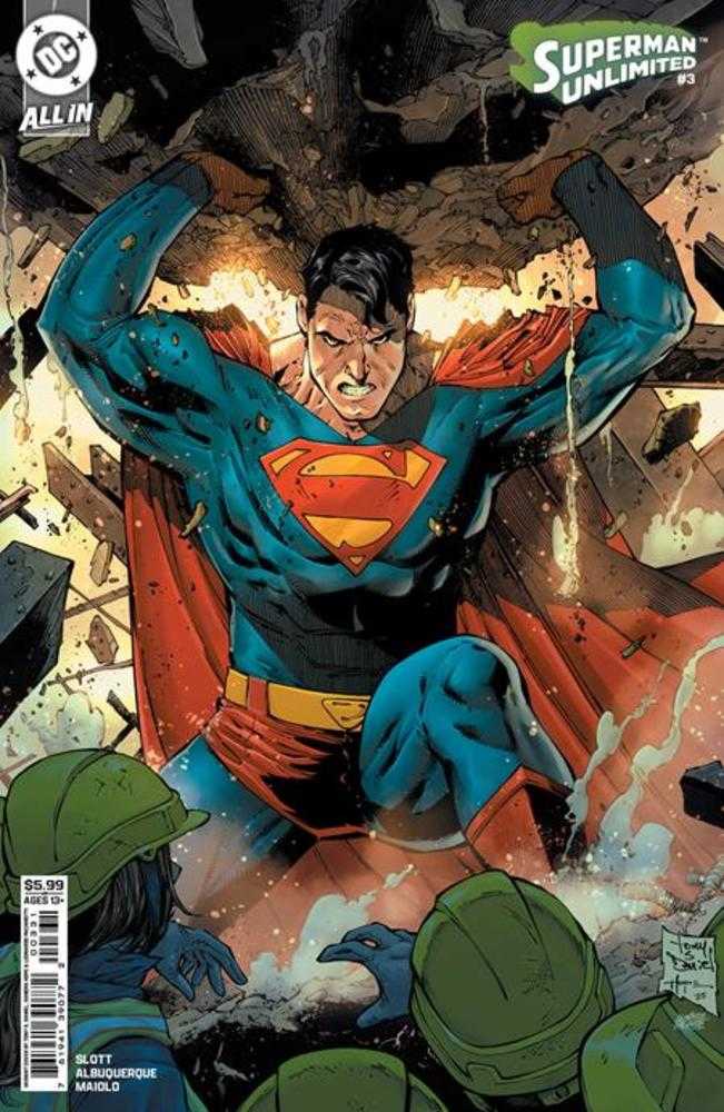 Superman Unlimited #3 Cover C Tony S Daniel Card Stock Variant | Dragon's Lair Comics and Fantasy Houston TX