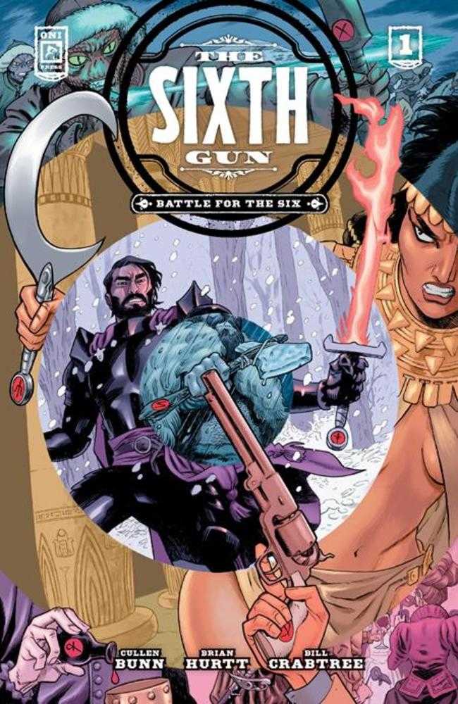 Sixth Gun Battle For The Six #1 (Of 3) Cover A Brian Hurtt | Dragon's Lair Comics and Fantasy Houston TX