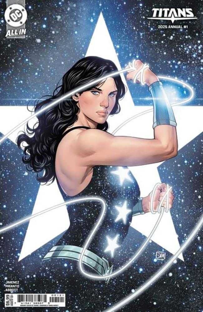 Titans 2025 Annual #1 (One Shot) Cover B Daniel Sampere Card Stock Variant | Dragon's Lair Comics and Fantasy Houston TX