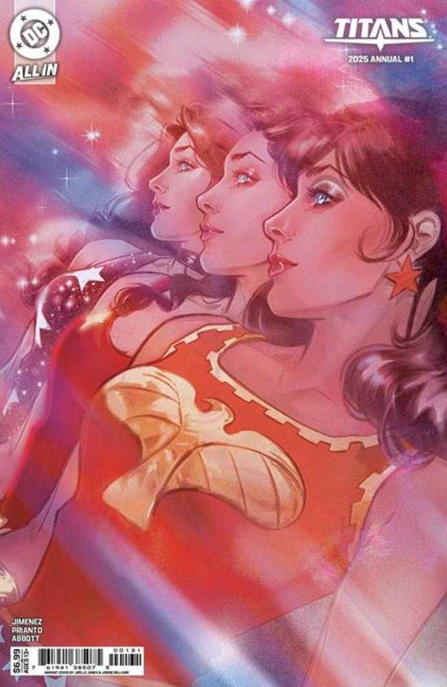 Titans 2025 Annual #1 (One Shot) Cover C Joelle Jones Card Stock Variant | Dragon's Lair Comics and Fantasy Houston TX