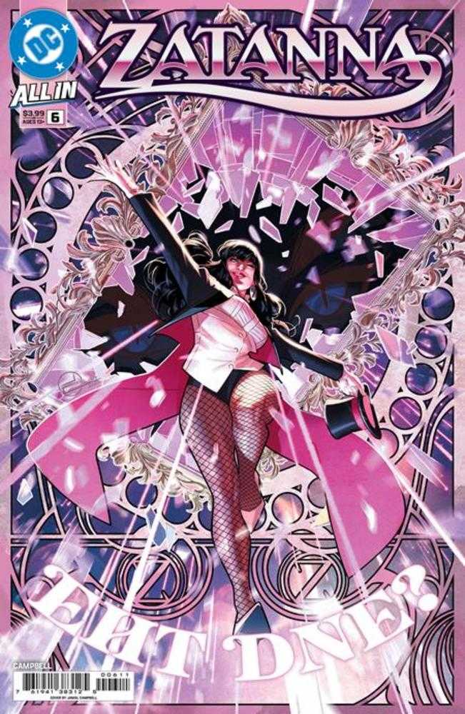 Zatanna #6 (Of 6) Cover A Jamal Campbell | Dragon's Lair Comics and Fantasy Houston TX