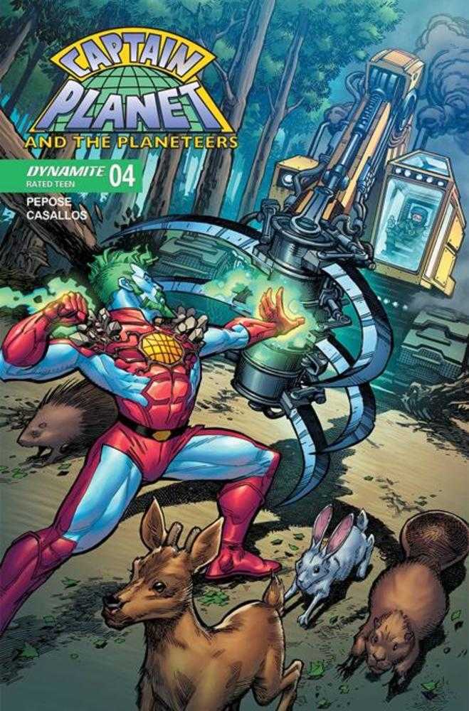 Captain Planet #4 Cover A Chad Hardin | Dragon's Lair Comics and Fantasy Houston TX