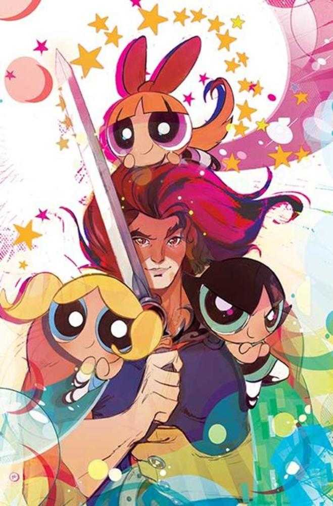 Thundercats Powerpuff Girls #2 Cover G 1 in 10 Nicoletta Baldari Full Art Variant | Dragon's Lair Comics and Fantasy Houston TX