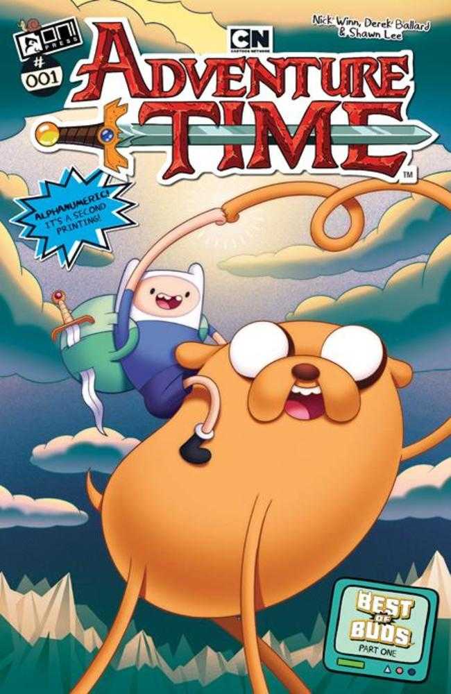 Adventure Time (2025) #1 2nd Print | Dragon's Lair Comics and Fantasy Houston TX