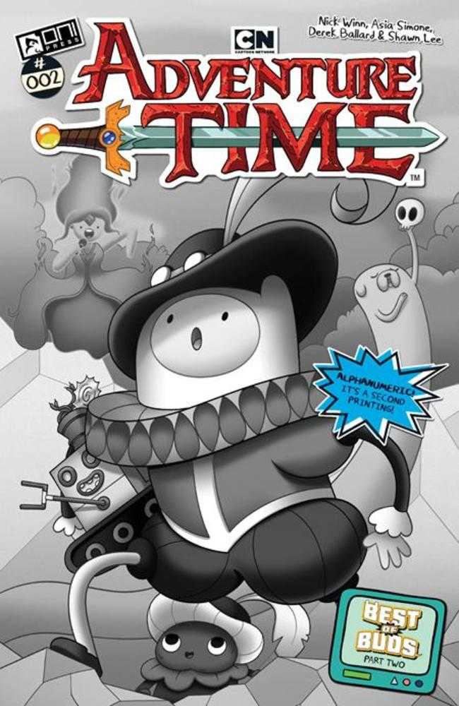 Adventure Time (2025) #2 2nd Print | Dragon's Lair Comics and Fantasy Houston TX