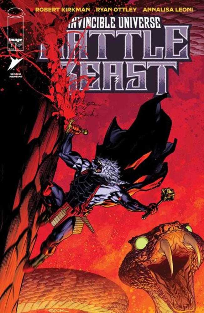 Invincible Universe Battle Beast #1 2nd Print Cover C Ryan Sook Variant | Dragon's Lair Comics and Fantasy Houston TX