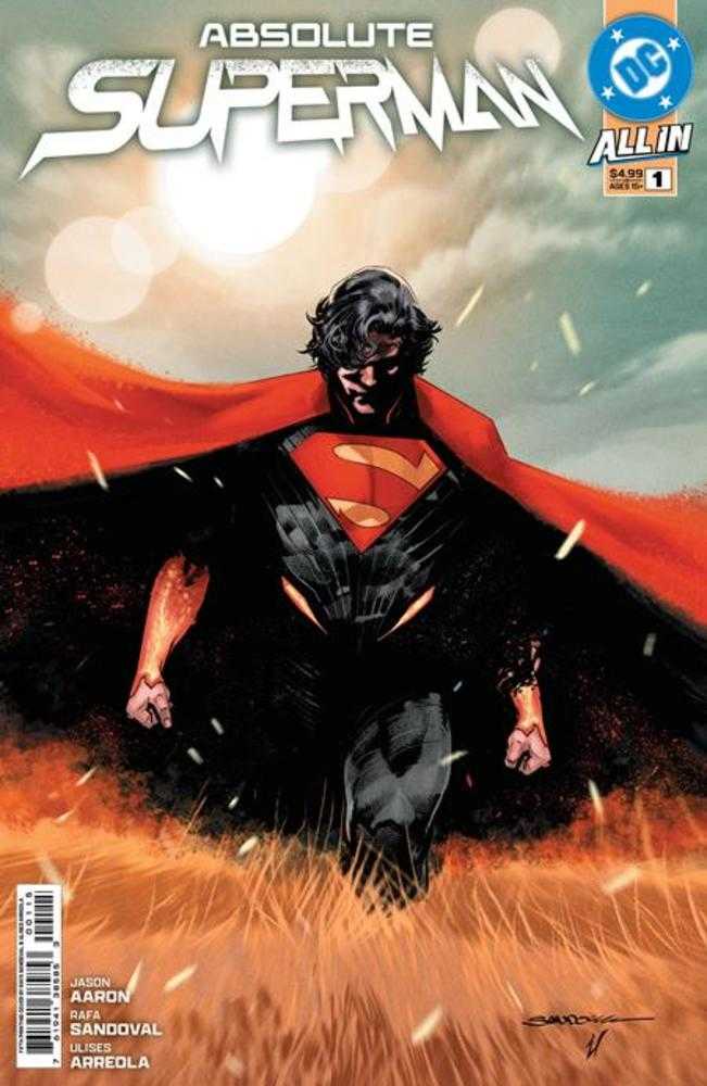 Absolute Superman #1 5th Print Cover A Rafa Sandoval | Dragon's Lair Comics and Fantasy Houston TX