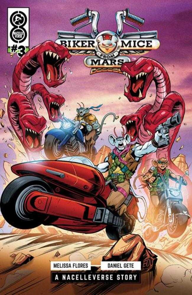 Biker Mice From Mars (2025) #3 Cover A Edu Souza | Dragon's Lair Comics and Fantasy Houston TX