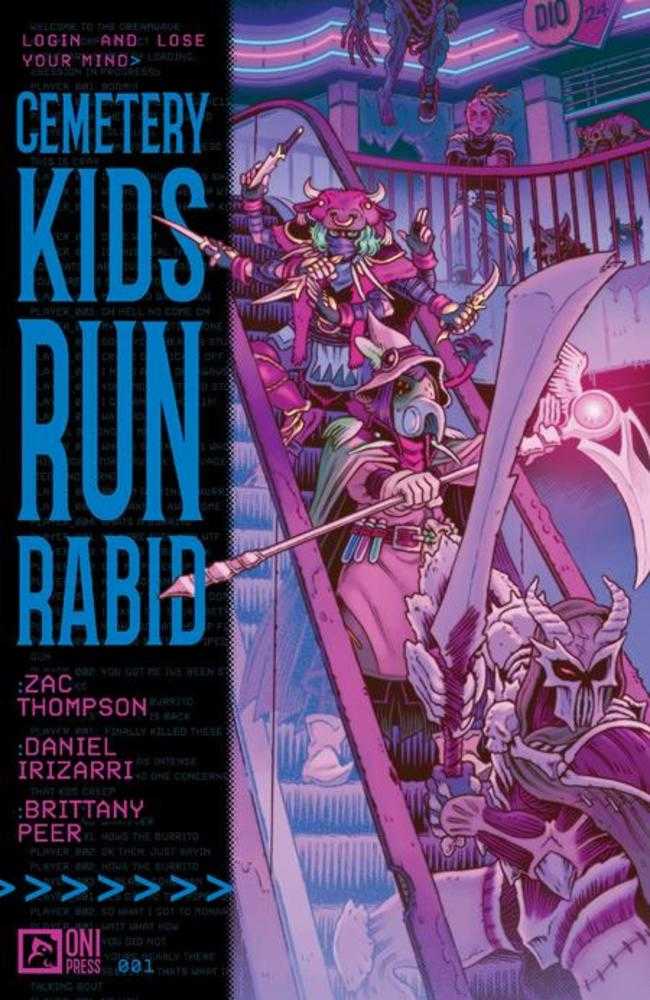 Cemetery Kids Run Rabid #1 (Of 4) Cover A Daniel Irizarri | Dragon's Lair Comics and Fantasy Houston TX