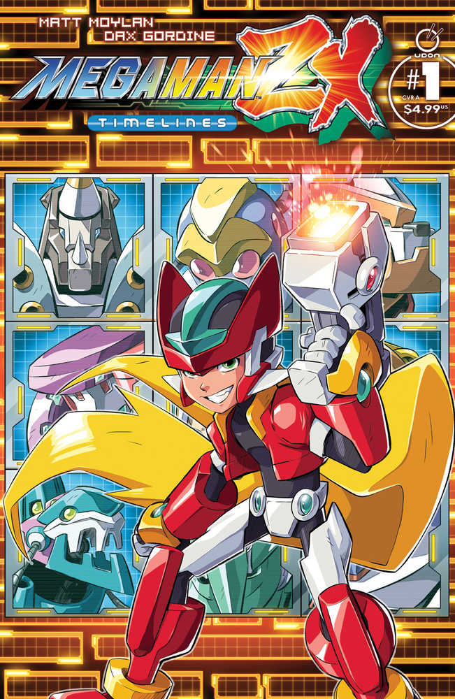 Mega Man Zx Timelines #1 Cover A Gordine | Odin's Place