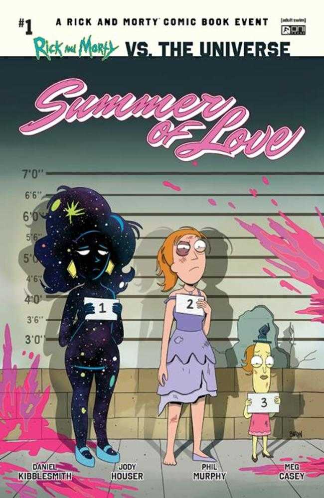 Rick And Morty vs The Universe Summer Of Love #1 (One Shot) Cover A Dave Bardin | Dragon's Lair Comics and Fantasy Houston TX