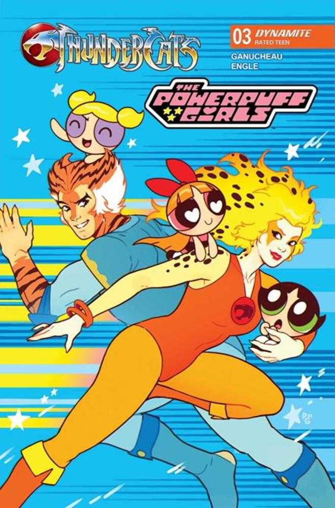 Thundercats Powerpuff Girls #3 Cover A Paulina Ganucheau | Dragon's Lair Comics and Fantasy Houston TX