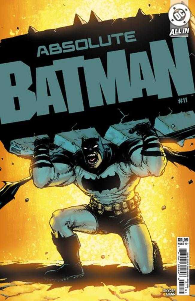 Absolute Batman #11 Cover C Chris Burnham Card Stock Variant | Dragon's Lair Comics and Fantasy Houston TX