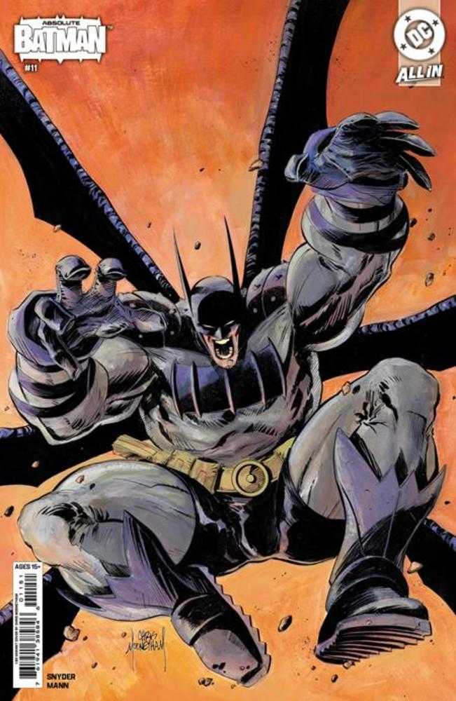 Absolute Batman #11 Cover E 1 in 50 Chris Mooneyham Card Stock Variant | Dragon's Lair Comics and Fantasy Houston TX