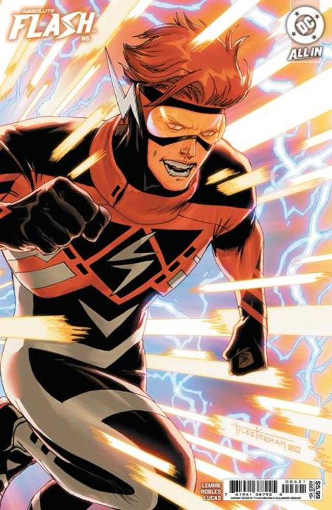 Absolute Flash #6 Cover C Tyler Kirkham Card Stock Variant | Dragon's Lair Comics and Fantasy Houston TX
