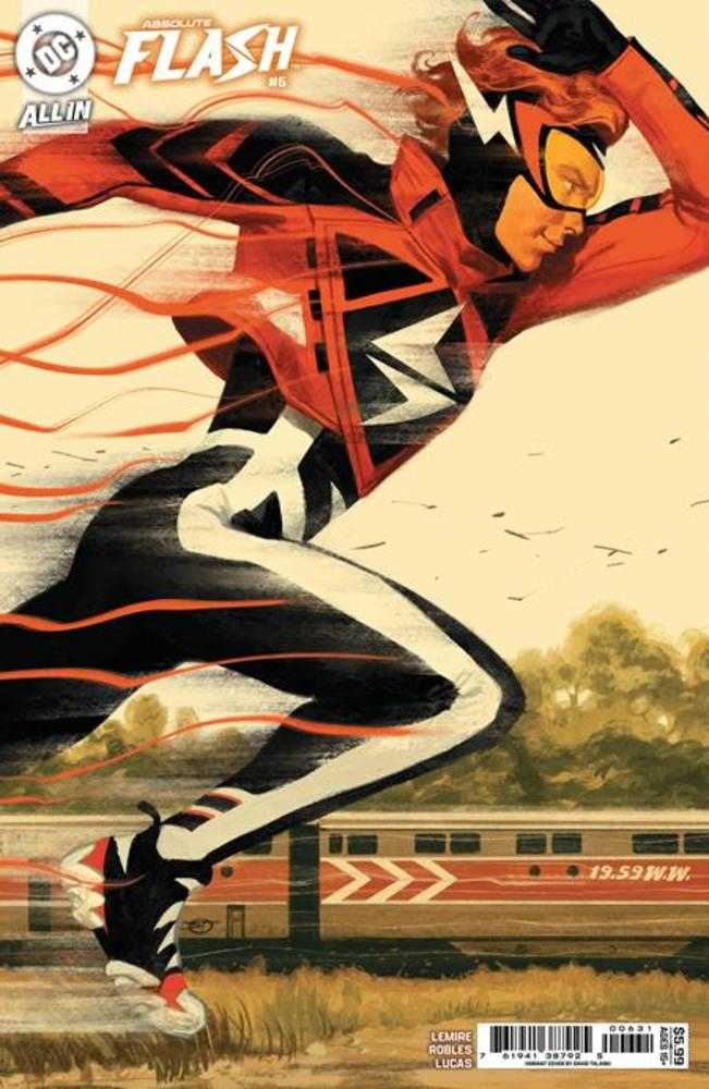 Absolute Flash #6 Cover B David Talaski Card Stock Variant | Dragon's Lair Comics and Fantasy Houston TX