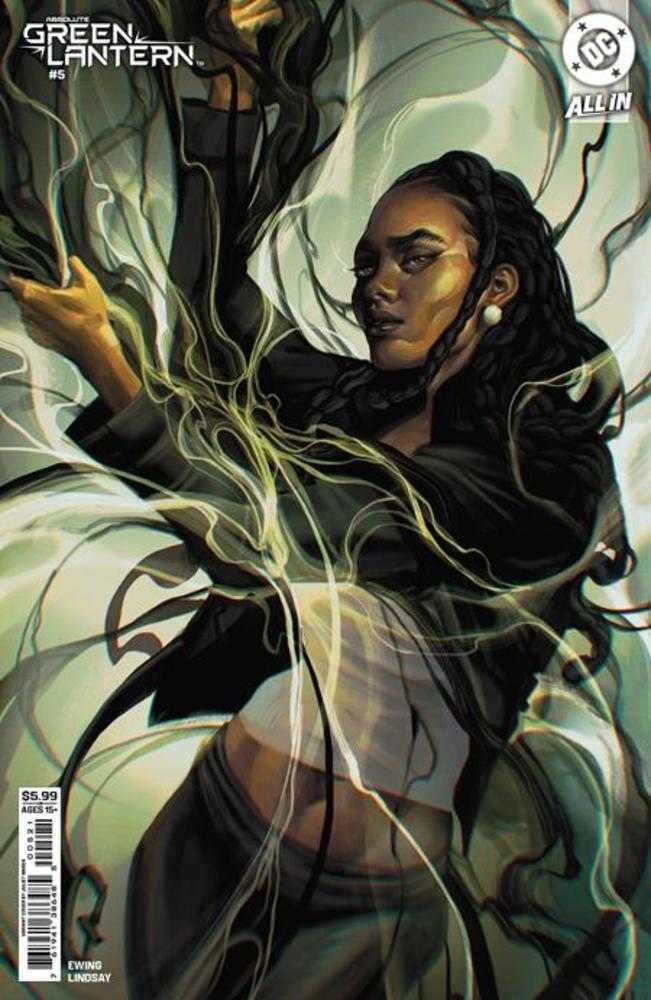 Absolute Green Lantern #5 Cover B Juliet Nneka Card Stock Variant | Dragon's Lair Comics and Fantasy Houston TX