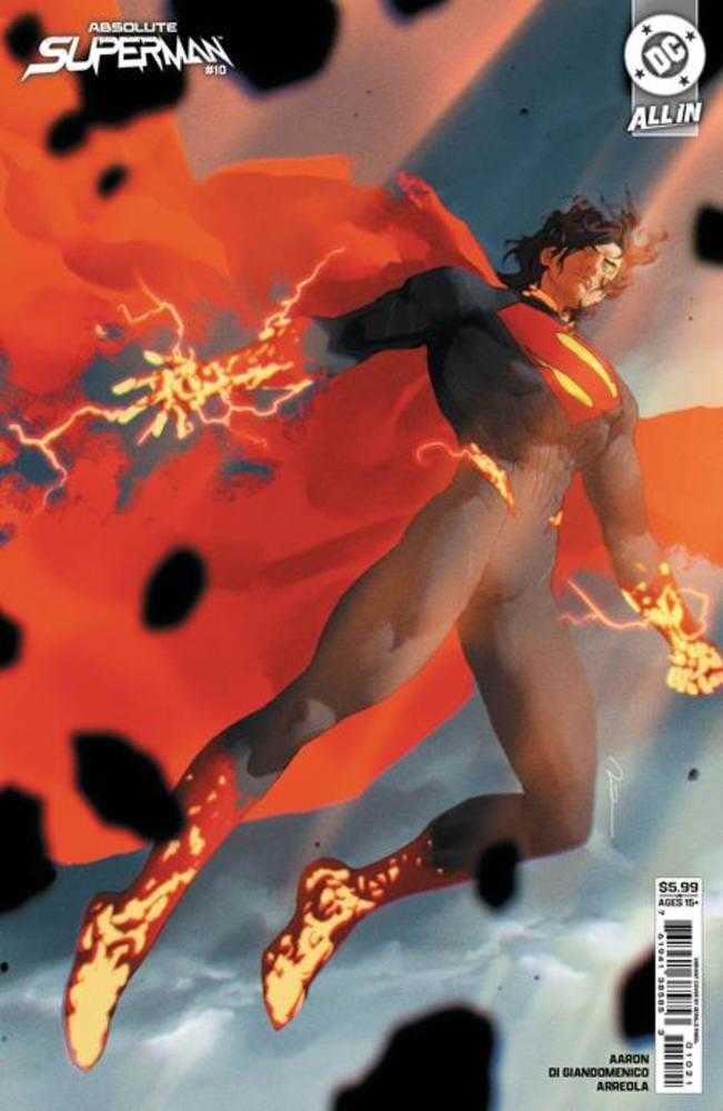 Absolute Superman #10 Cover B Gerald Parel Card Stock Variant | Dragon's Lair Comics and Fantasy Houston TX