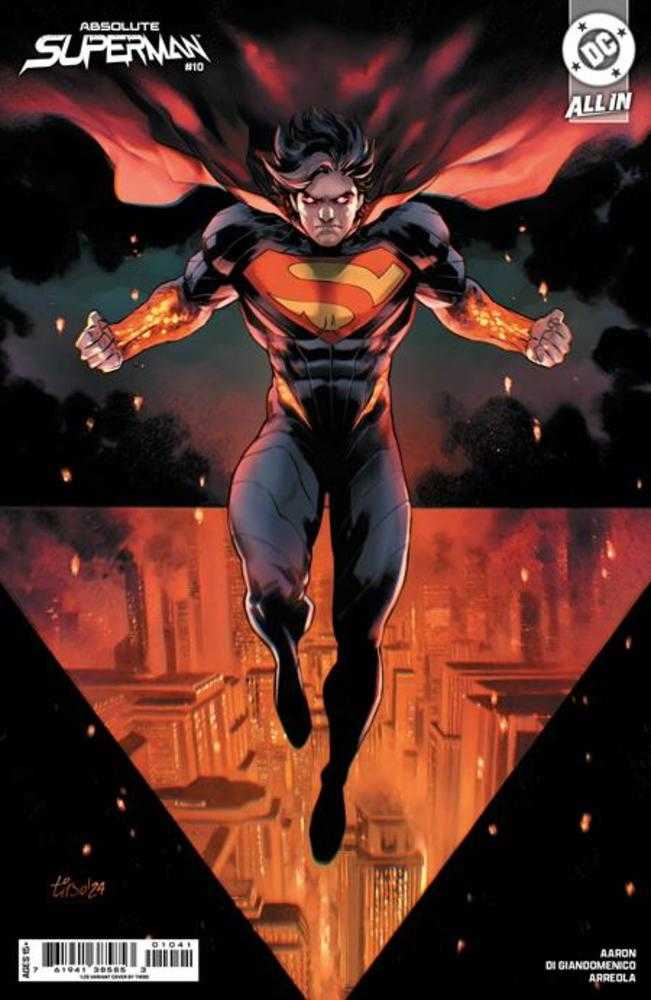Absolute Superman #10 Cover D 1 in 25 Tirso Card Stock Variant | Dragon's Lair Comics and Fantasy Houston TX