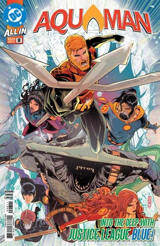 Aquaman #8 Cover A John Timms | Dragon's Lair Comics and Fantasy Houston TX