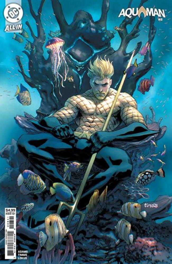 Aquaman #8 Cover D Tirso Card Stock Variant | Dragon's Lair Comics and Fantasy Houston TX