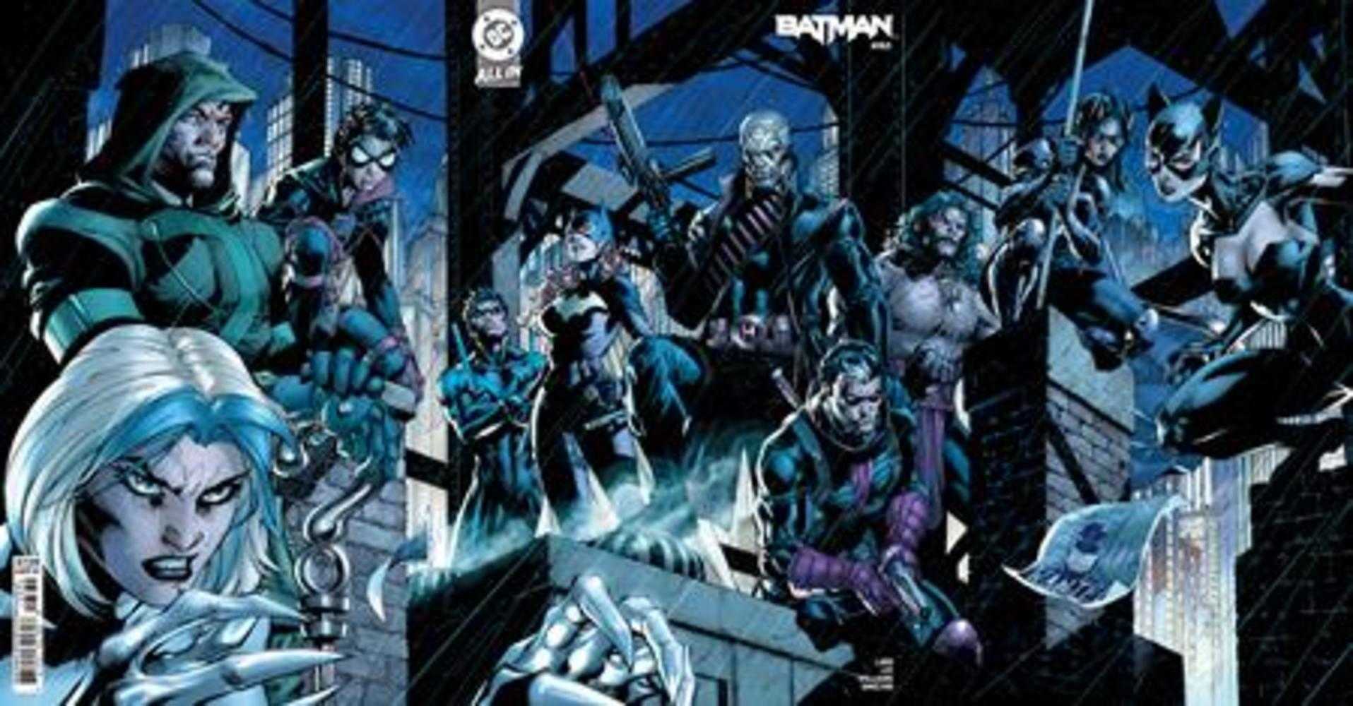 Batman #163 Cover I Jim Lee & Scott Williams Hush Connecting Gatefold Variant | Odin's Place