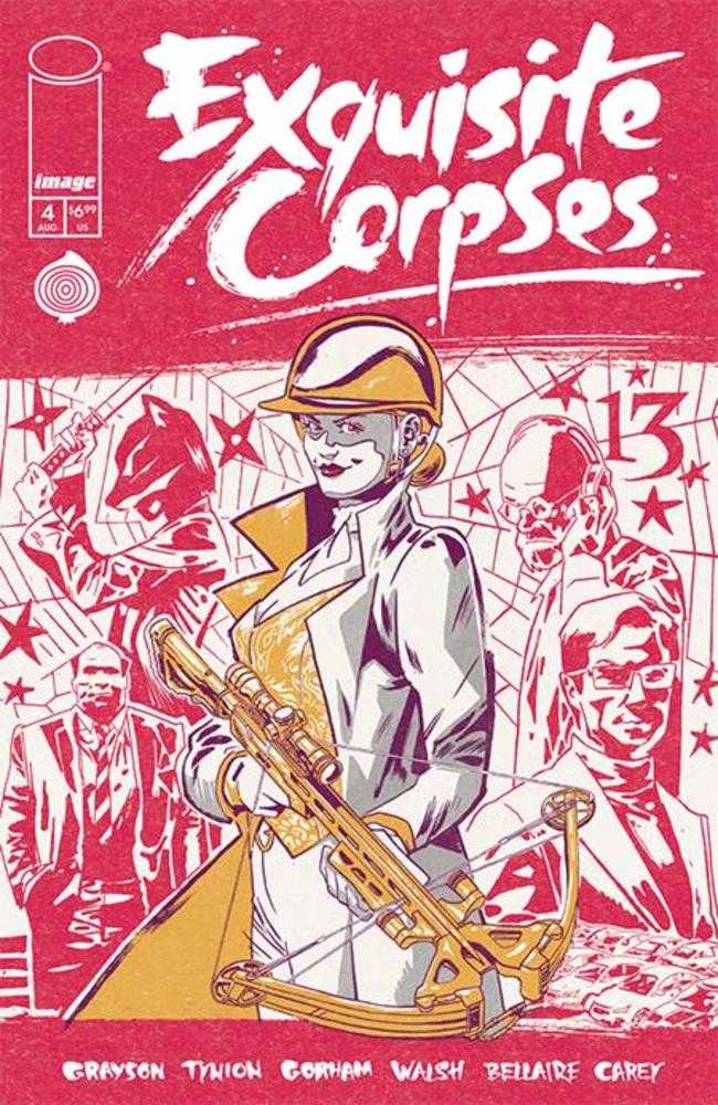 Exquisite Corpses #4 Cover C Michael Walsh Polybagged & Playing Card Variant (Mature) | Dragon's Lair Comics and Fantasy Houston TX