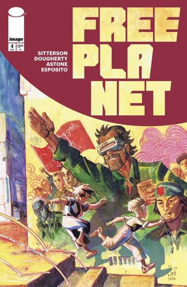 Free Planet #4 Cover A Jed Dougherty | Dragon's Lair Comics and Fantasy Houston TX