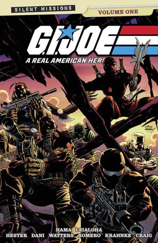 G.I. Joe A Real American Hero The Silent Missions TPB Andy Kubert & Laura Martin Cover | Dragon's Lair Comics and Fantasy Houston TX