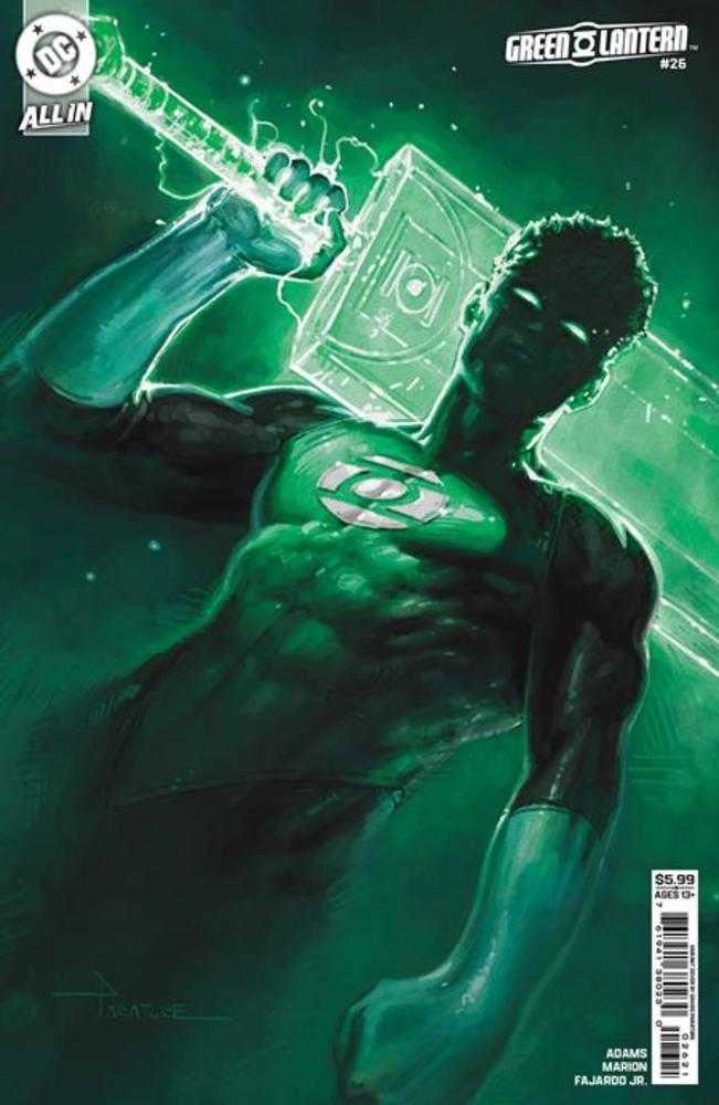 Green Lantern #26 Cover B Davide Paratore Card Stock Variant (Starbreaker Supremacy) | Dragon's Lair Comics and Fantasy Houston TX