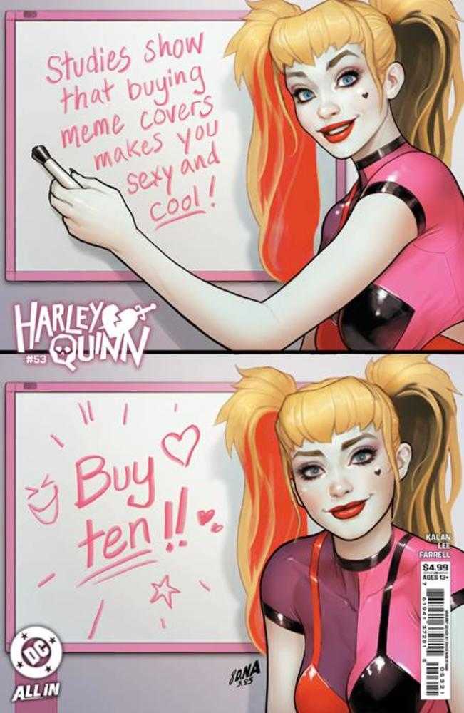Harley Quinn #53 Cover B David Nakayama Card Stock Variant | Dragon's Lair Comics and Fantasy Houston TX
