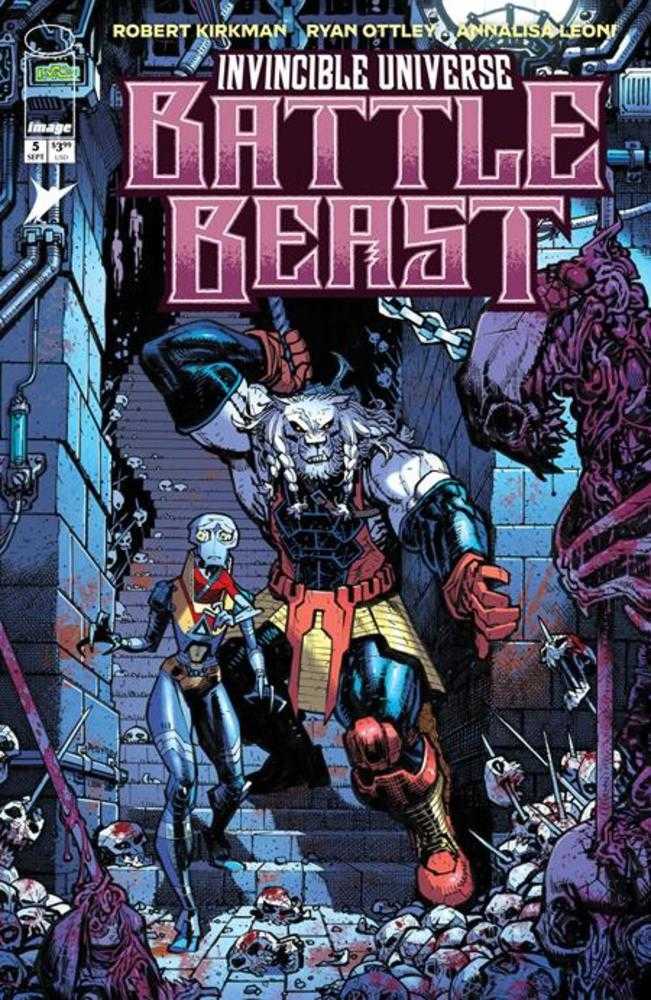 Invincible Universe Battle Beast #5 Cover A Ryan Ottley & Annalisa Leoni | Dragon's Lair Comics and Fantasy Houston TX