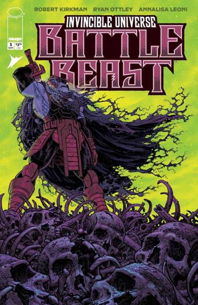 Invincible Universe Battle Beast #5 Cover B Tony Moore Variant | Dragon's Lair Comics and Fantasy Houston TX