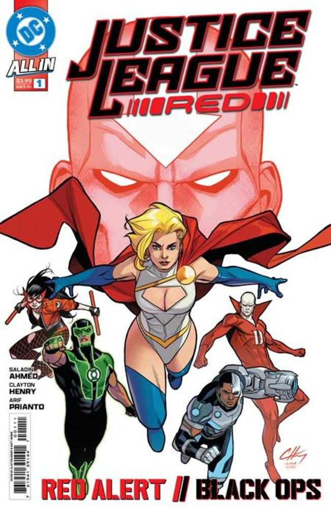 Justice League Red #1 (Of 6) Cover A Clayton Henry | Dragon's Lair Comics and Fantasy Houston TX