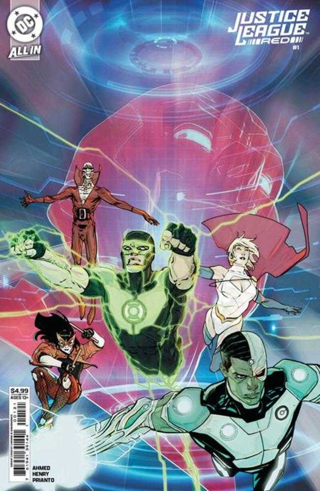 Justice League Red #1 (Of 6) Cover B Carmine Di Giandomenico Card Stock Variant | Dragon's Lair Comics and Fantasy Houston TX