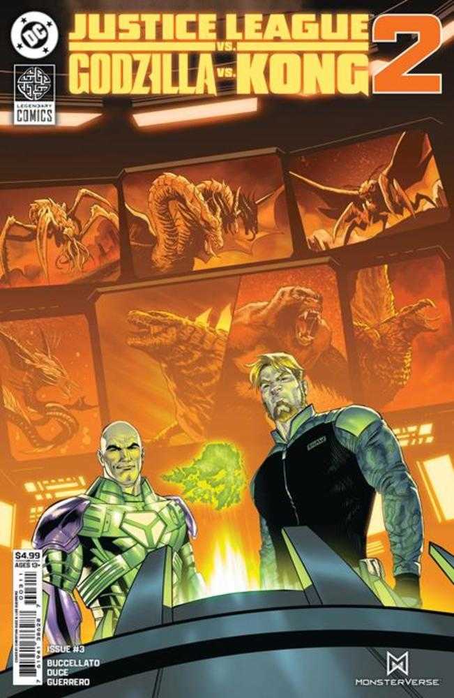 Justice League vs Godzilla vs Kong 2 #3 (Of 7) Cover A Christian Duce | Dragon's Lair Comics and Fantasy Houston TX