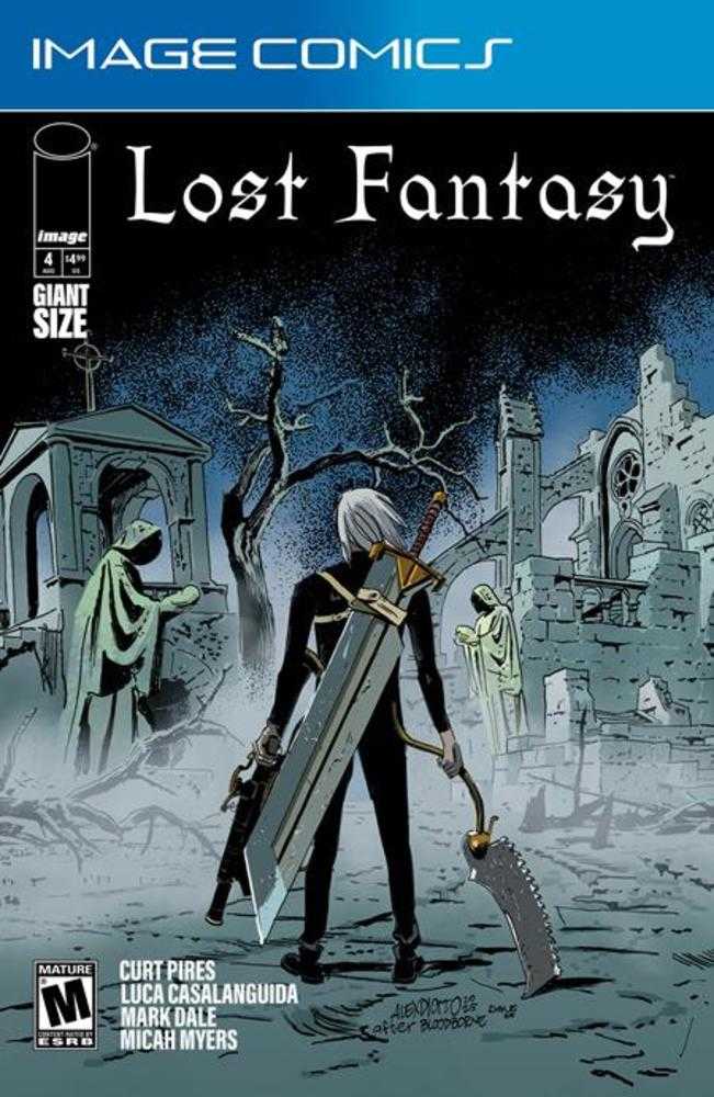 Lost Fantasy #4 Cover B Alex Diotto | Dragon's Lair Comics and Fantasy Houston TX