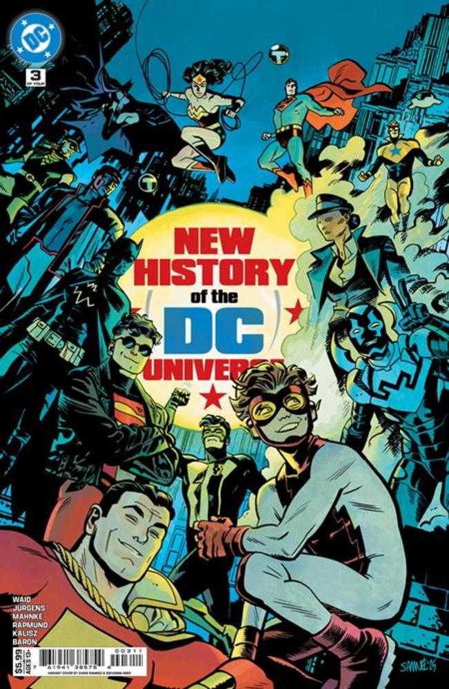 New History Of The DC Universe #3 (Of 4) Cover A Chris Samnee | Dragon's Lair Comics and Fantasy Houston TX