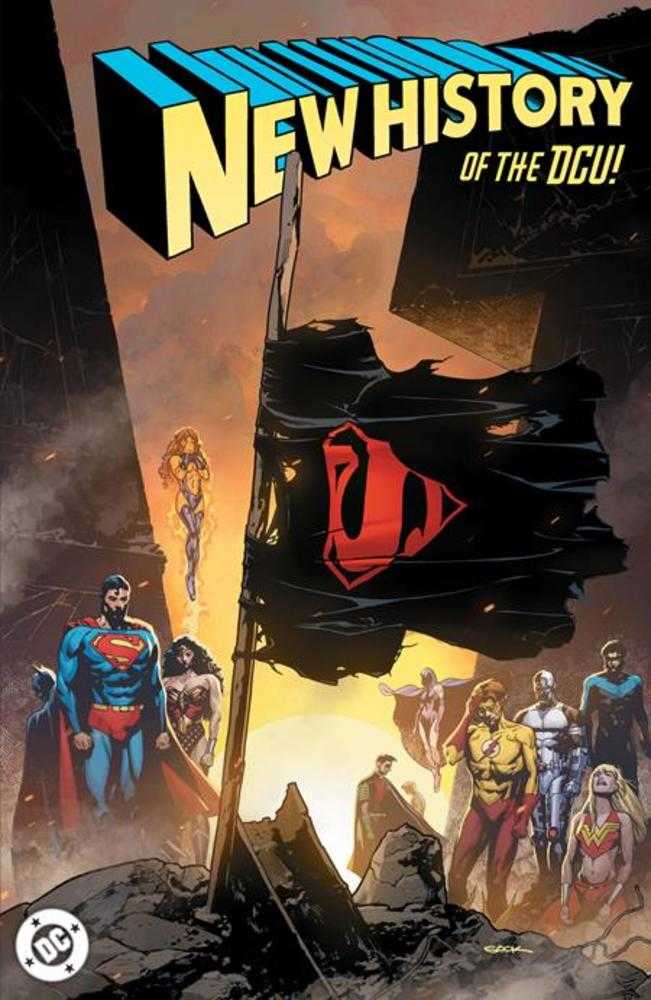 New History Of The DC Universe #3 (Of 4) Cover E Ryan Sook Foil Variant | Dragon's Lair Comics and Fantasy Houston TX