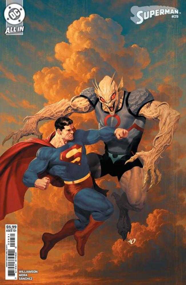 Superman #29 Cover C Ariel Olivetti Card Stock Variant | Dragon's Lair Comics and Fantasy Houston TX