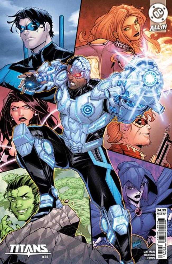 Titans #26 Cover C Travis Mercer Card Stock Variant | Dragon's Lair Comics and Fantasy Houston TX