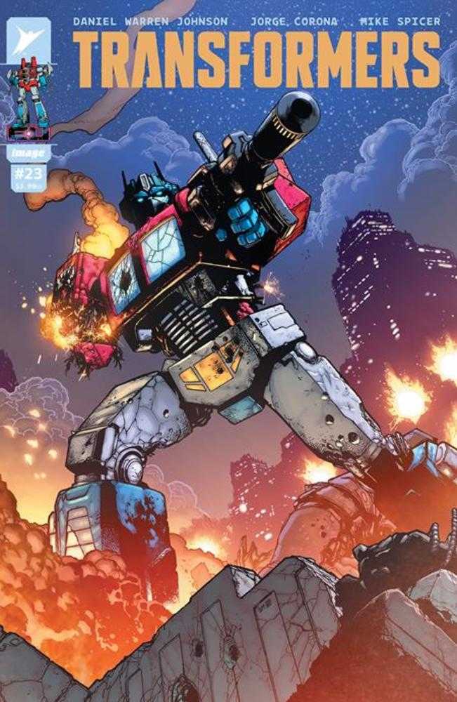 Transformers #23 Cover D 1 in 25 Doug Mahnke & David Baron Variant | Dragon's Lair Comics and Fantasy Houston TX