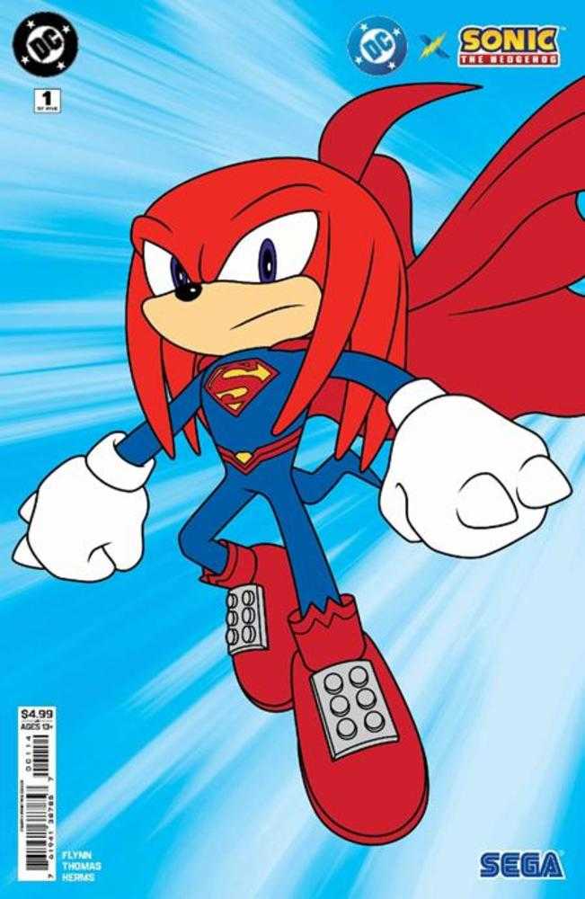 DC X Sonic The Hedgehog #1 (Of 5) 4th Print | Dragon's Lair Comics and Fantasy Houston TX