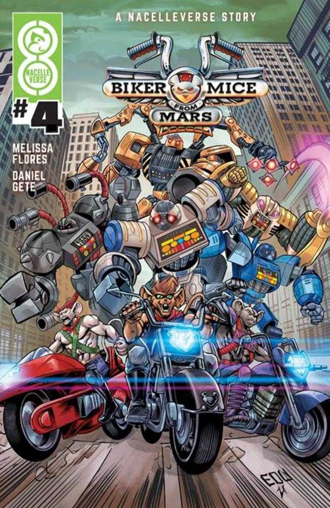 Biker Mice From Mars (2025) #4 Cover A Edu Souza | Dragon's Lair Comics and Fantasy Houston TX