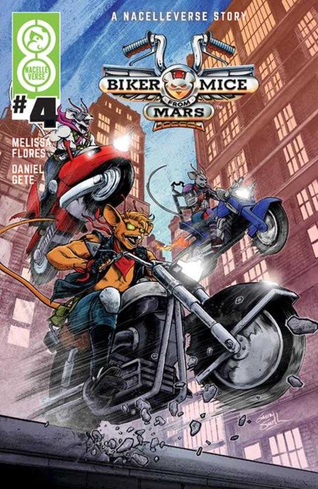 Biker Mice From Mars (2025) #4 Cover B Gavin Smith Variant | Dragon's Lair Comics and Fantasy Houston TX