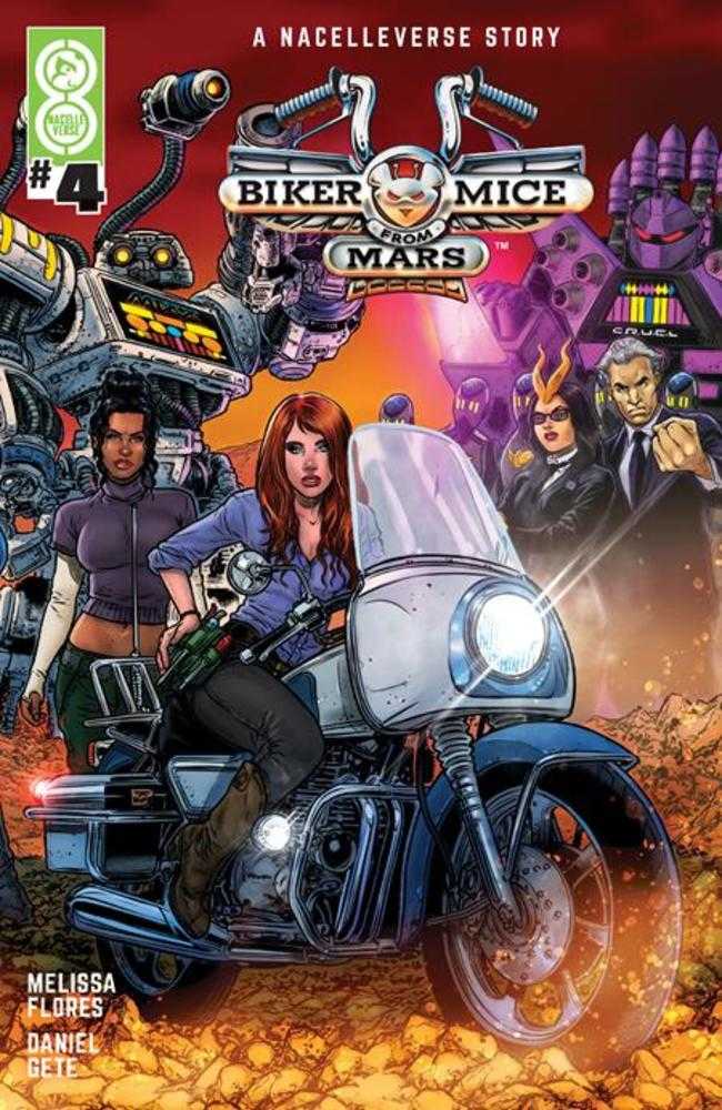 Biker Mice From Mars (2025) #4 Cover C 1 in 10 Juan Jose Ryp Infinite Interlocking Variant | Dragon's Lair Comics and Fantasy Houston TX